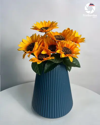 Rent Props: Vase with Yellow Flowers