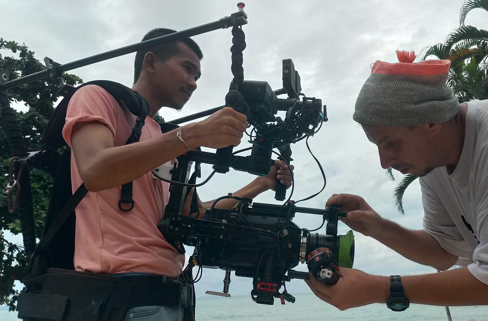 We Shooting Film about Artist in Samui with a lot of interviews and broll, Netflix Style Documentary look