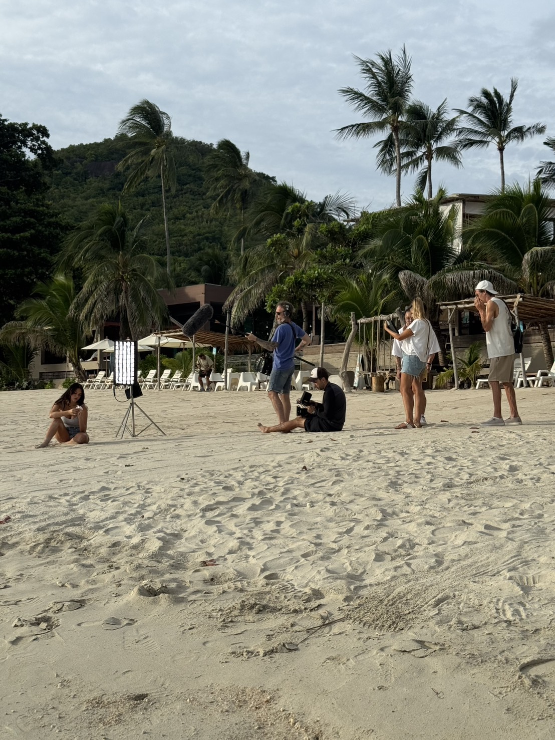 Fully legal video production in Samui, shooting Web Series