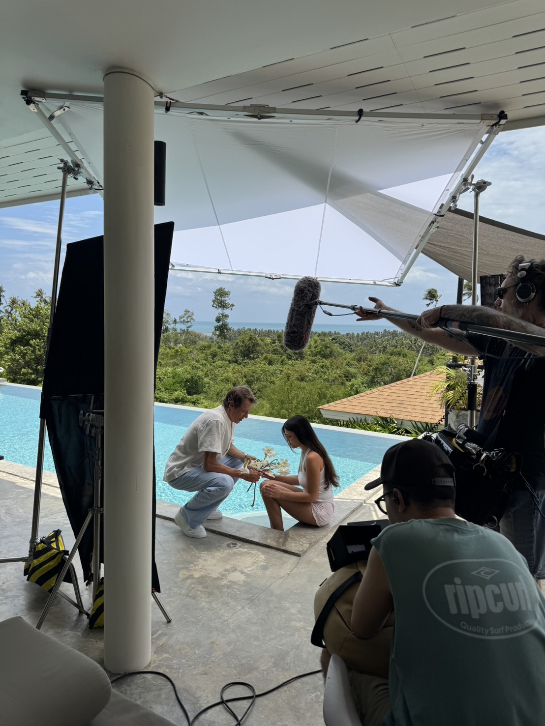 Fully legal video production in Samui, shooting Web Series